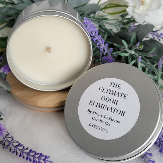 The Ultimate Odor Eliminator Candle Tin