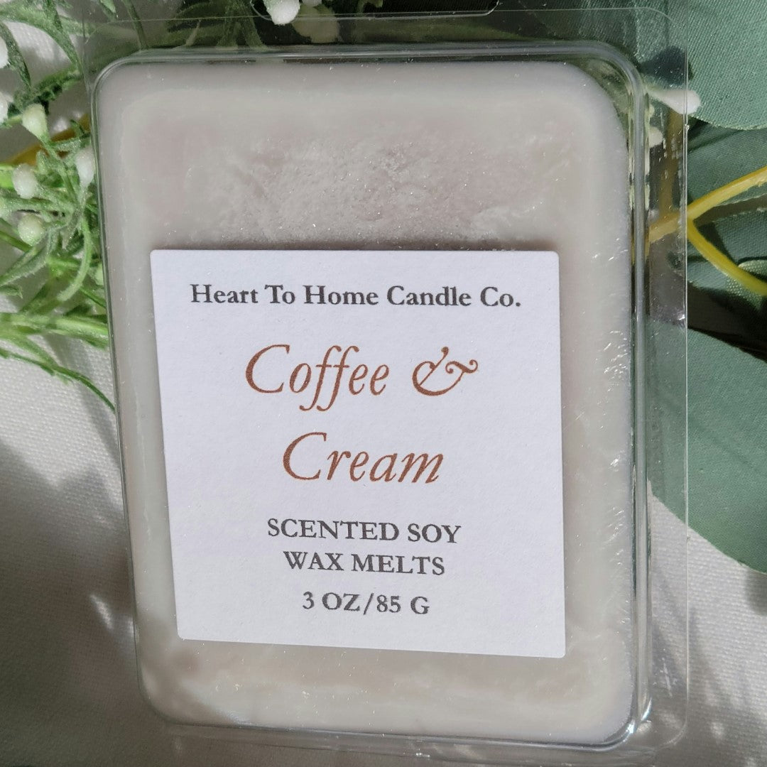 Coffee & Cream Scented Soy Wax Melts