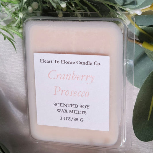 Cranberry Prosecco Scented Soy Wax Melts